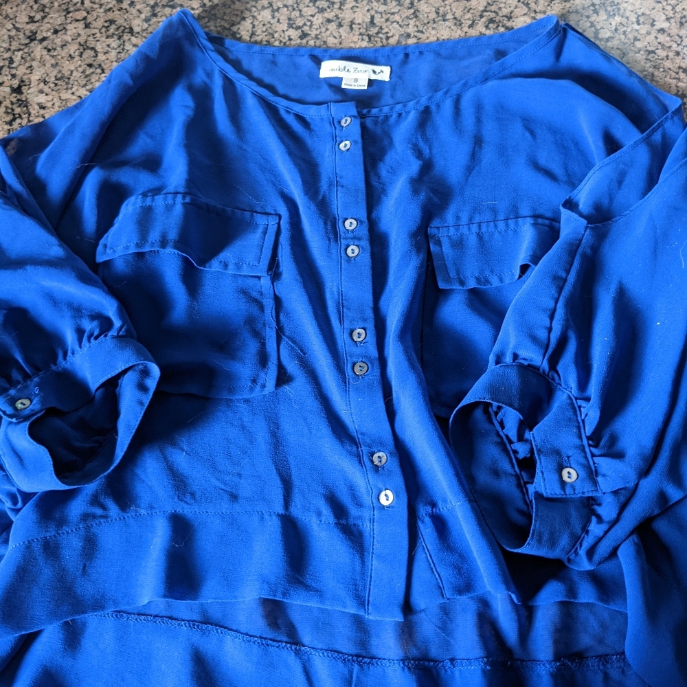 Cold shoulder blouse